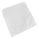 8.5" x 8.5" White Paper Food Bag