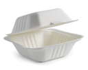 6" Bagasse Burger Box