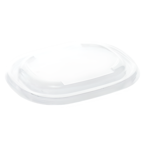 Oval Pulp Bowl Plastic Lid