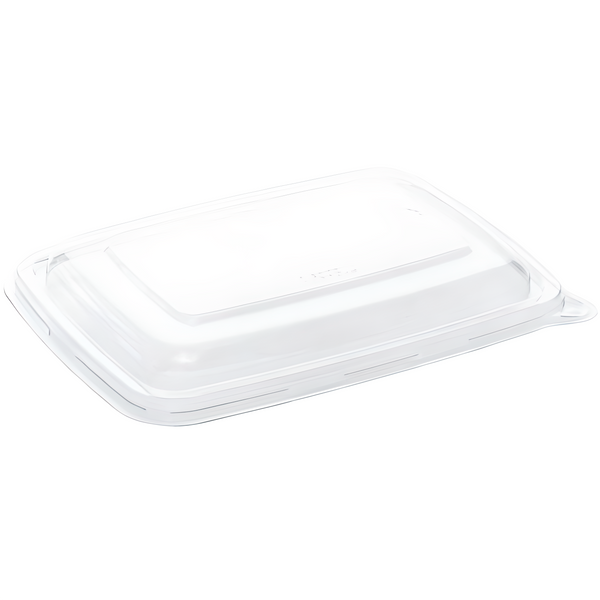 Retangular Pulp Bowl Plastic Lid