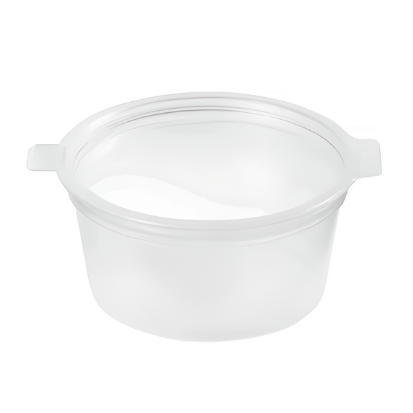 1oz Hinged Plastic Sauce Pot