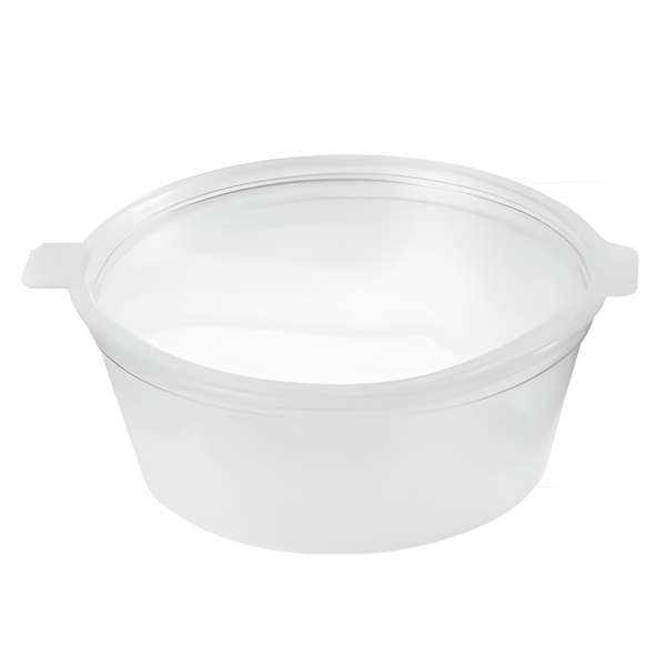 2oz Hinged Plastic Sauce Pot
