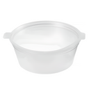 2oz Hinged Plastic Sauce Pot