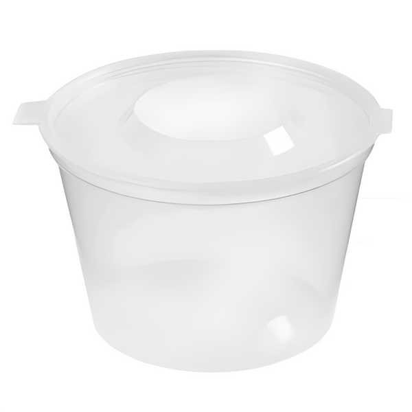 4oz Hinged Plastic Sauce Pot