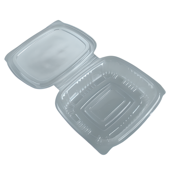 250ml Hinged Plastic Container Economy