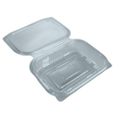 600ml Hinged Plastic Container Economy