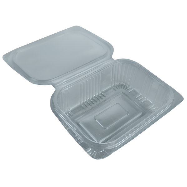 750ml Hinged Plastic Container Economy