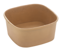 500ml Square Kraft Deli Bowl