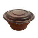 500ml Round Microwave Bowl Brown