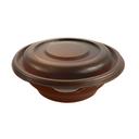 375ml Round Microwave Bowl Brown