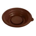 250ml Round Microwave Bowl Brown