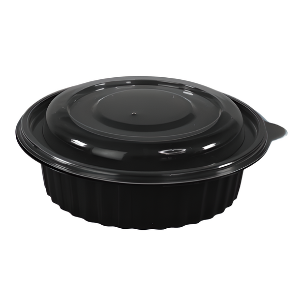 375ml Round Microwave Bowl Black