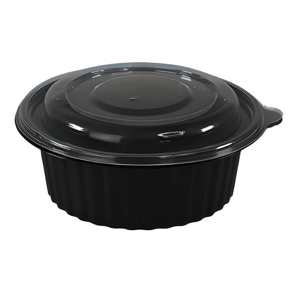 500ml Round Microwave Bowl Black