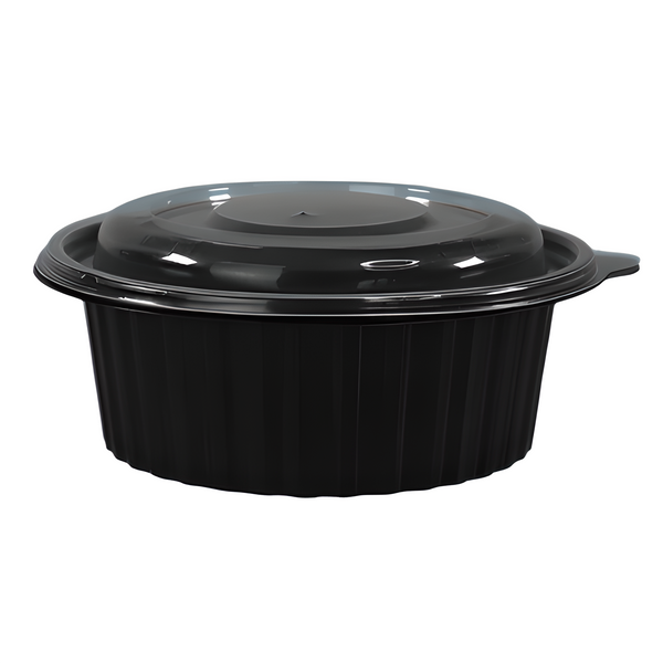500ml Round Microwave Bowl Black