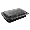 750ml Rectangular Microwave Container & Lid