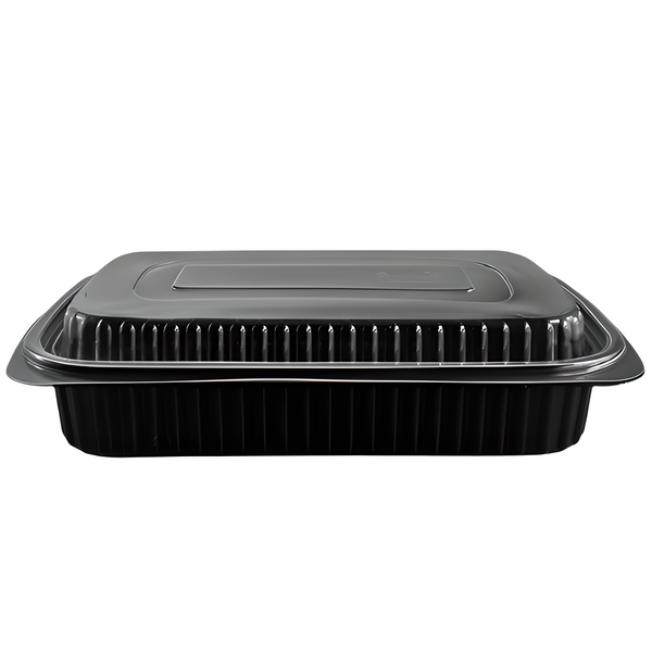 750ml Rectangular Microwave Container & Lid