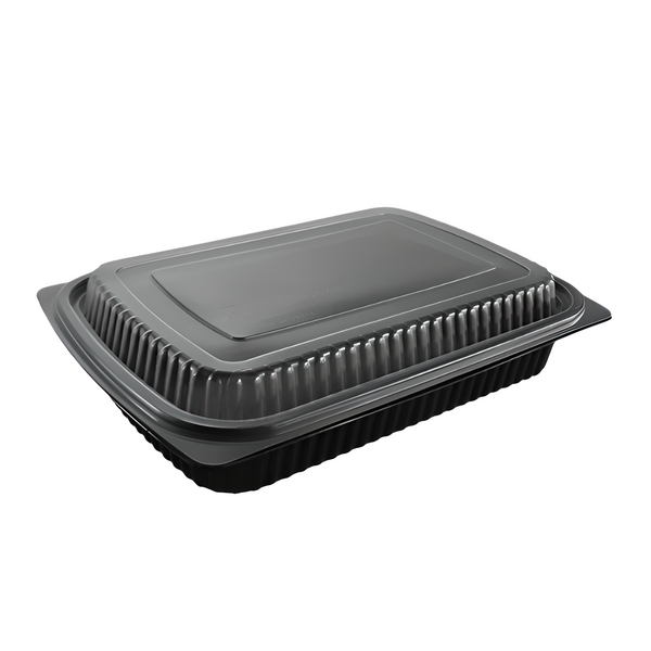 1250ml Rectangular Microwave Container & Lid