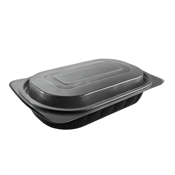 750ml Rectangular Microwave Container & Lid